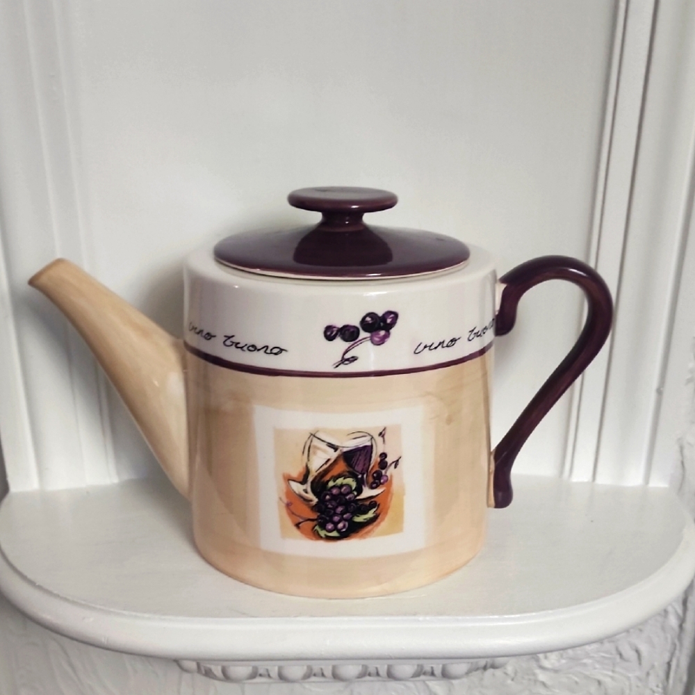 Stokes Sandstone Teapot Excellent Condition Never Used